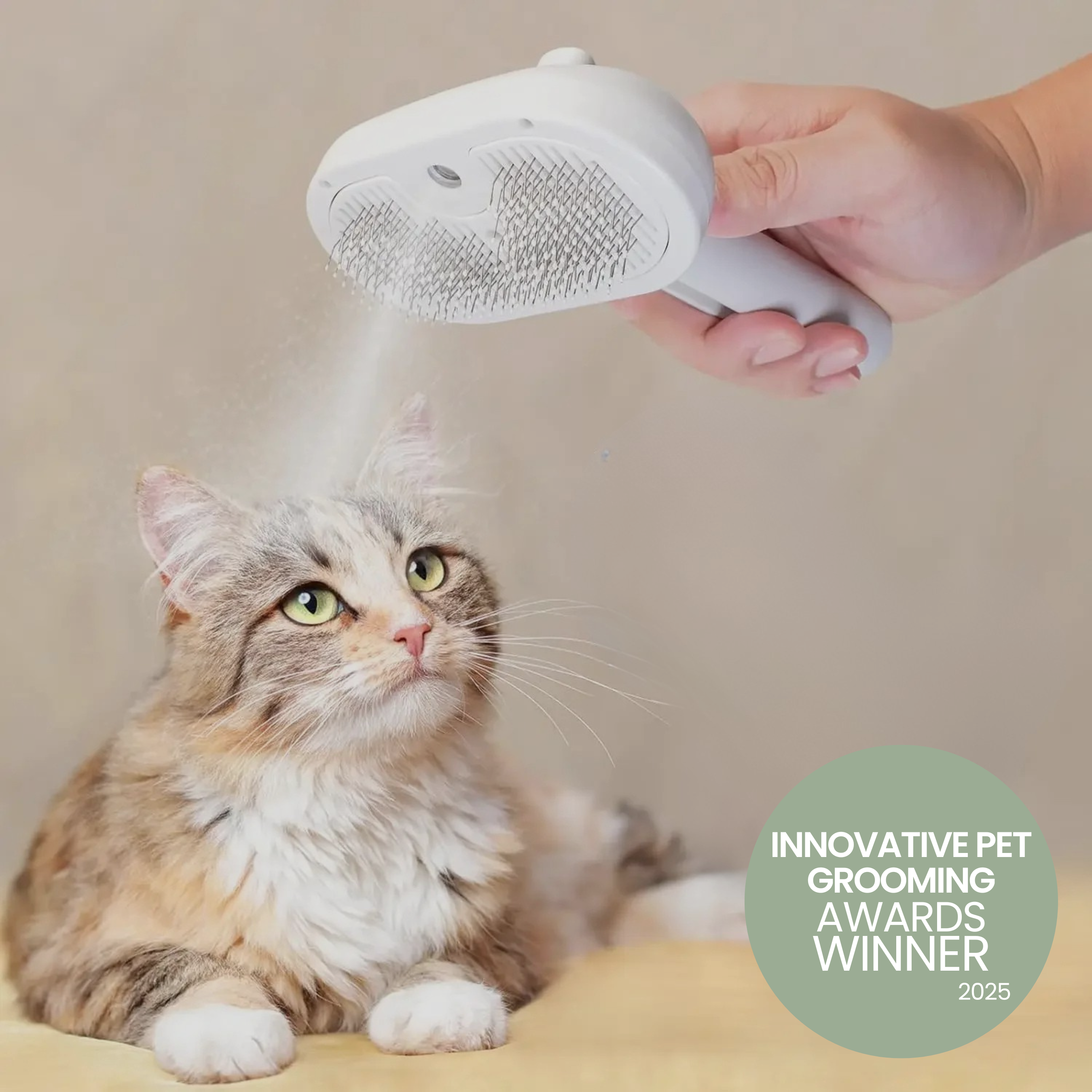 Purr-Brush™ Bathless Cleaner
