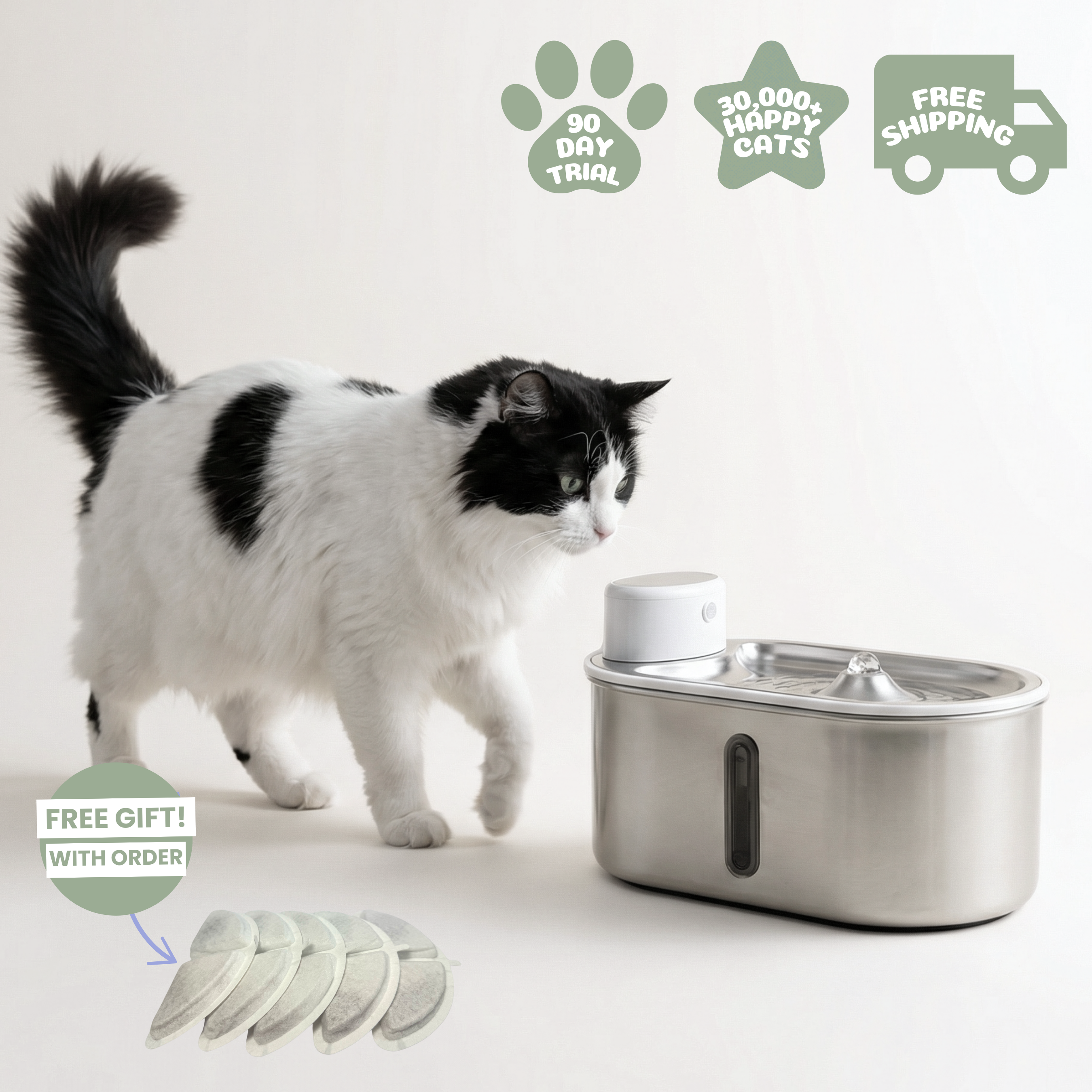 Purr-Flow™ Water Fountain