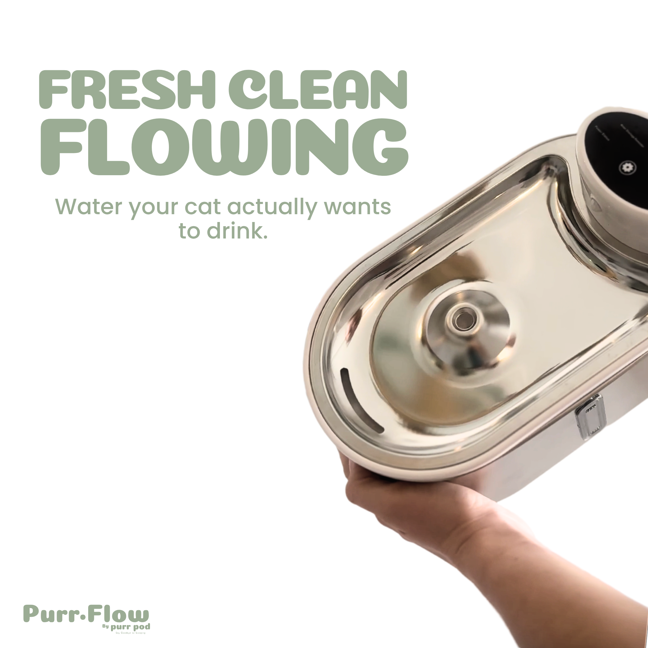 Purr-Flow™ Water Fountain
