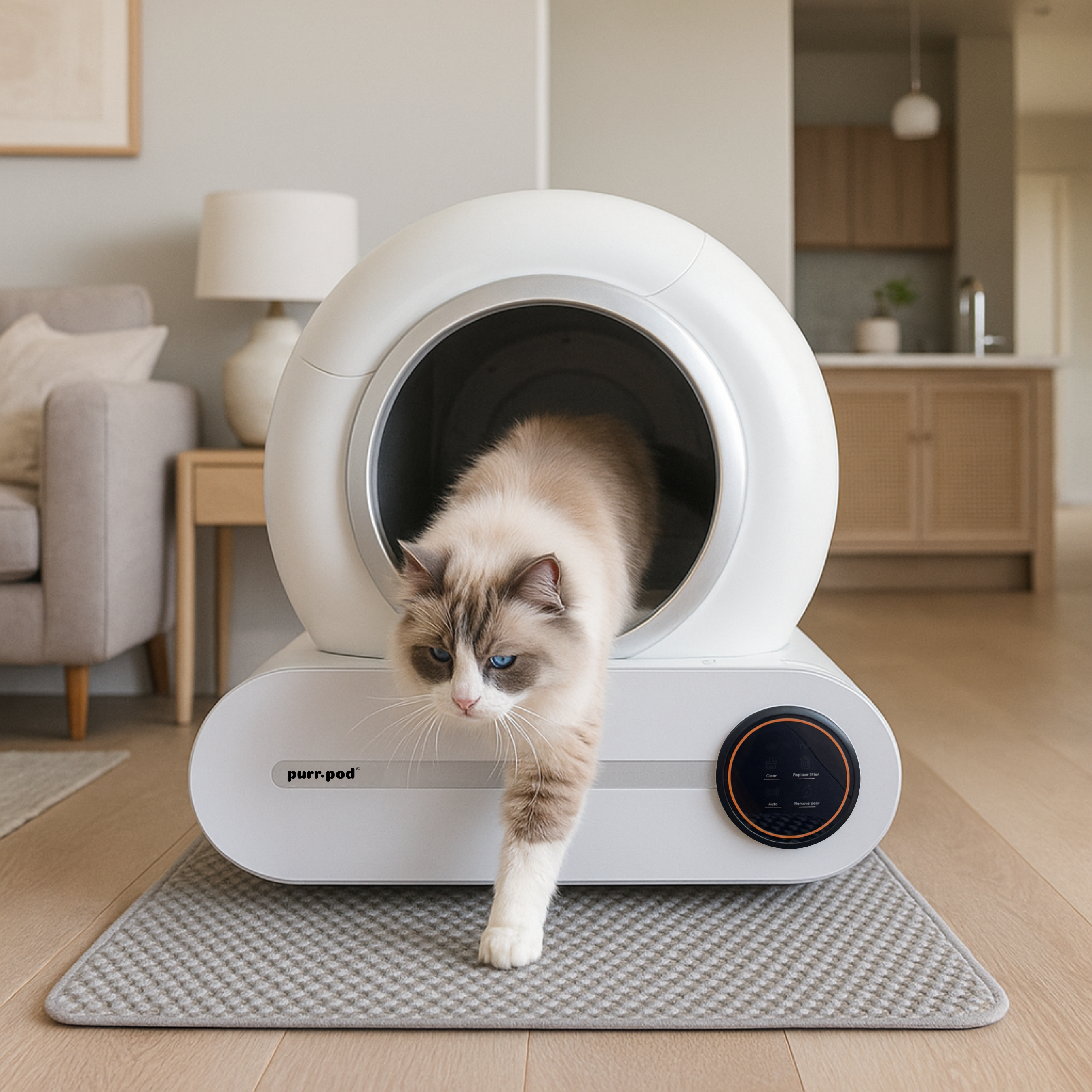 Purr-Pod™ Smart Litter Box