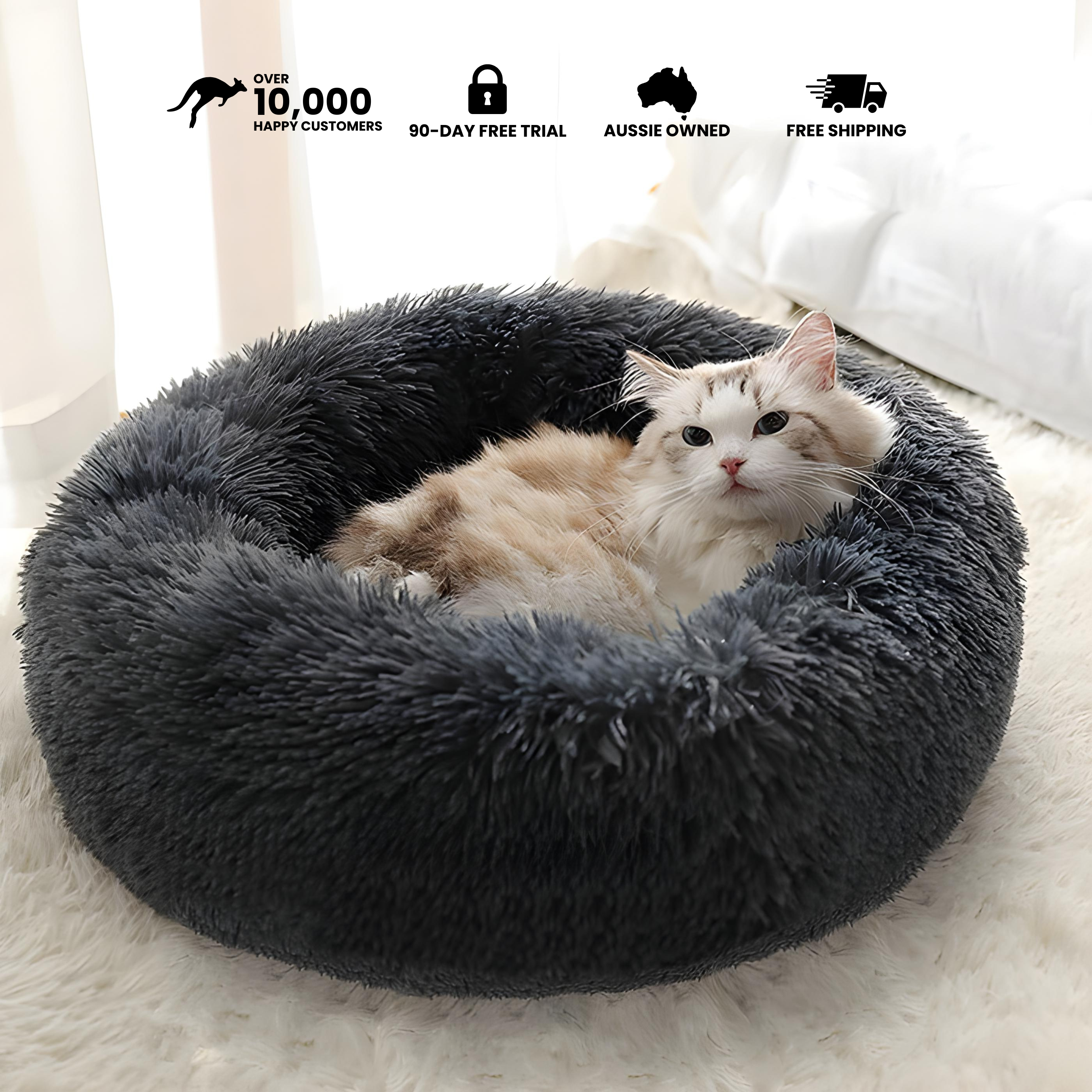 Purr-Cloud™ Anxiety Bed