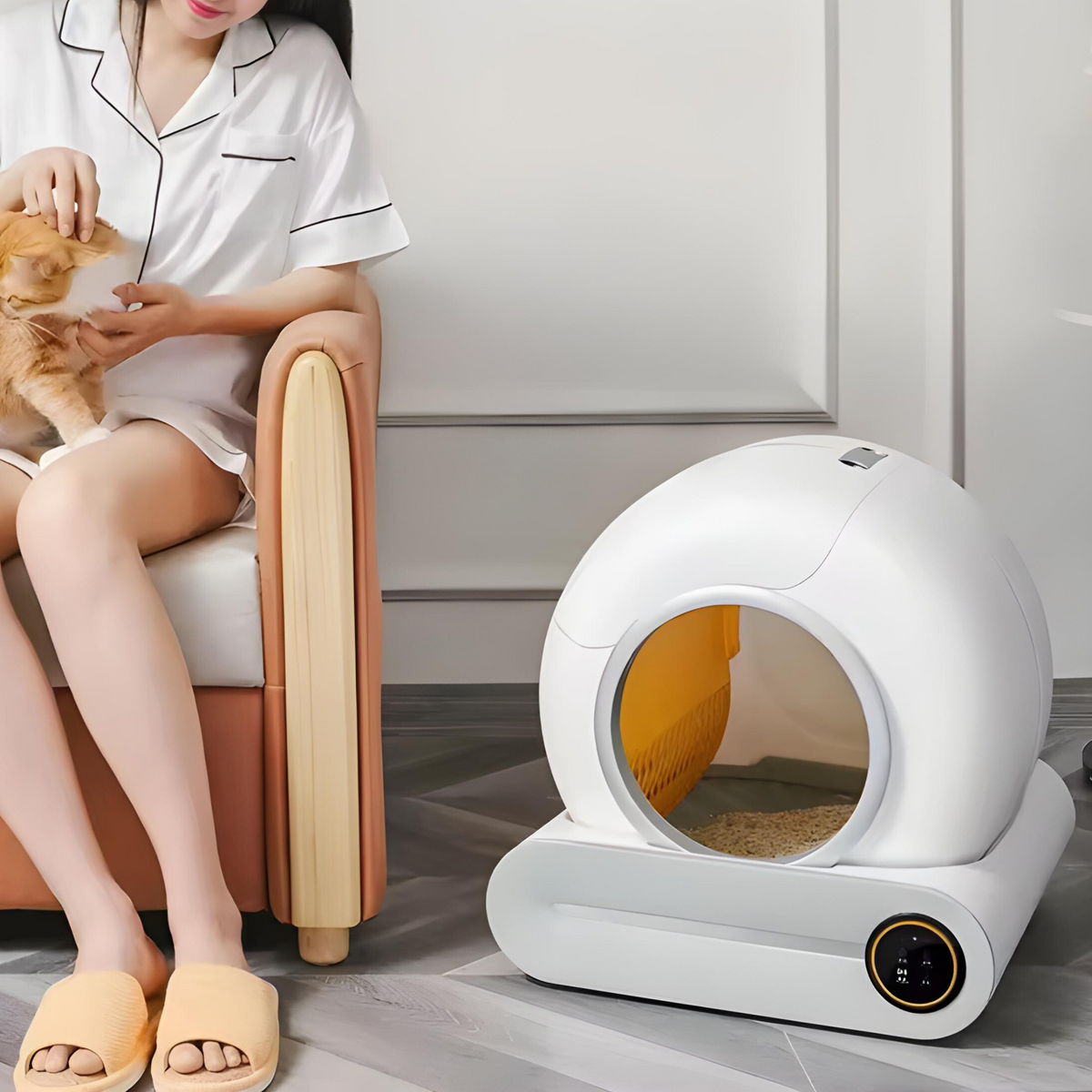 Curated visual reference: Curated Silent Purr Odor Blocking Litter Box Gallery View 32