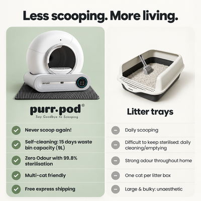 Purr-Pod™ Smart Litter Box