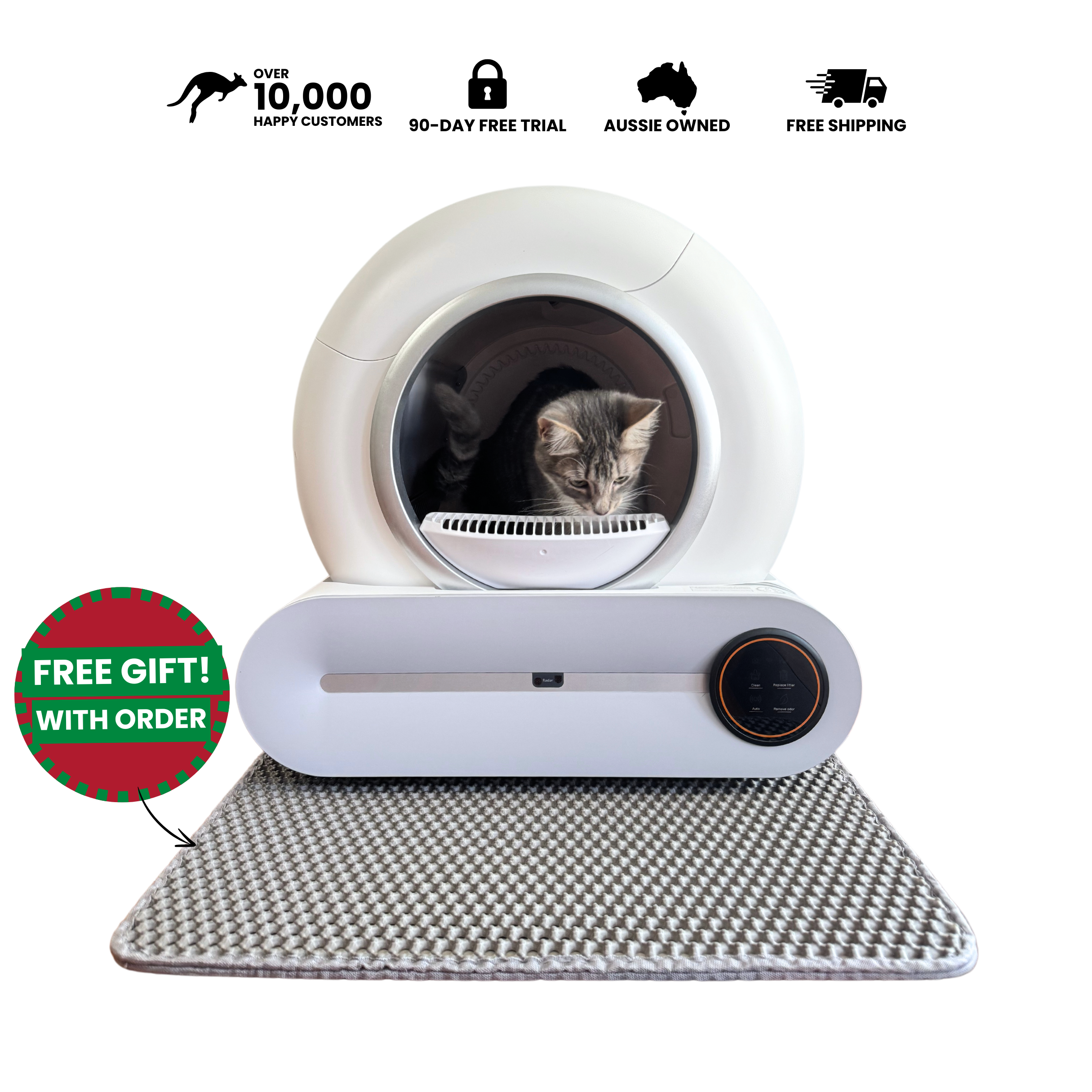 Purr-Pod™ Smart Litter Box