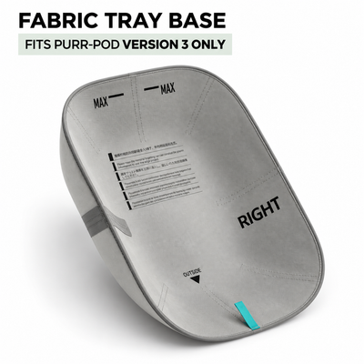 Purr-Pod Fabric Tray Base — Version 3