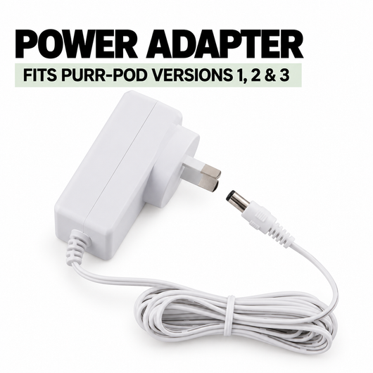 Purr-Pod Power Adapter — Versions 1, 2 & 3