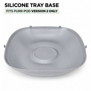 Purr-Pod Silicone Tray Base — Version 2