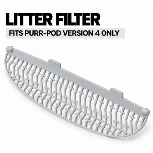 Purr-Pod Litter Filter — Versions 4