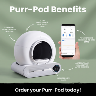 Purr-Pod™ Smart Litter Box