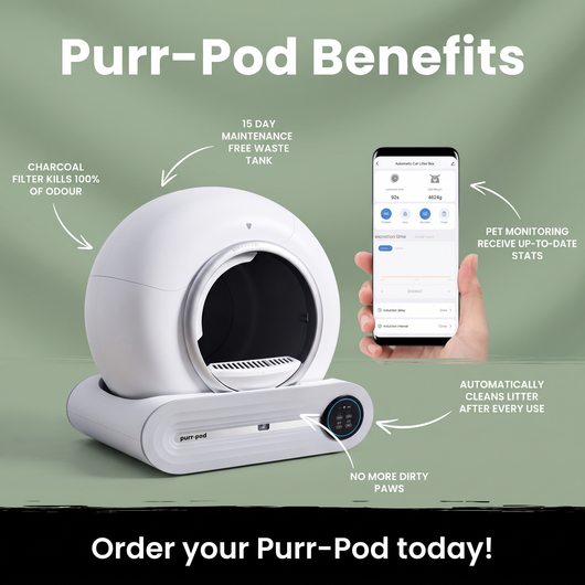 Purr-Pod™ Smart Litter Box