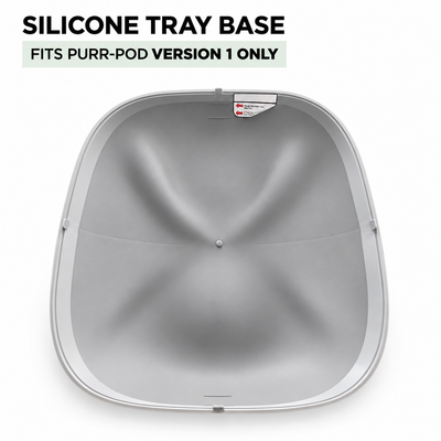 Purr-Pod Silicone Tray Base — Version 1
