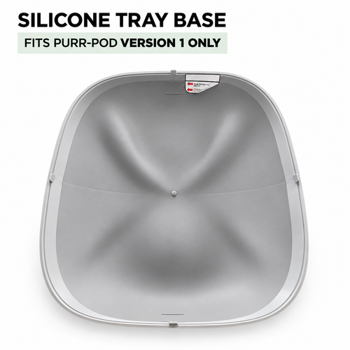 Purr-Pod Silicone Tray Base — Version 1