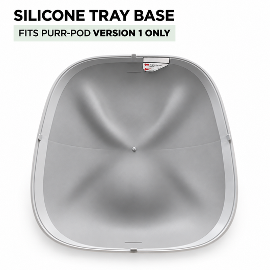 Purr-Pod Silicone Tray Base — Version 1