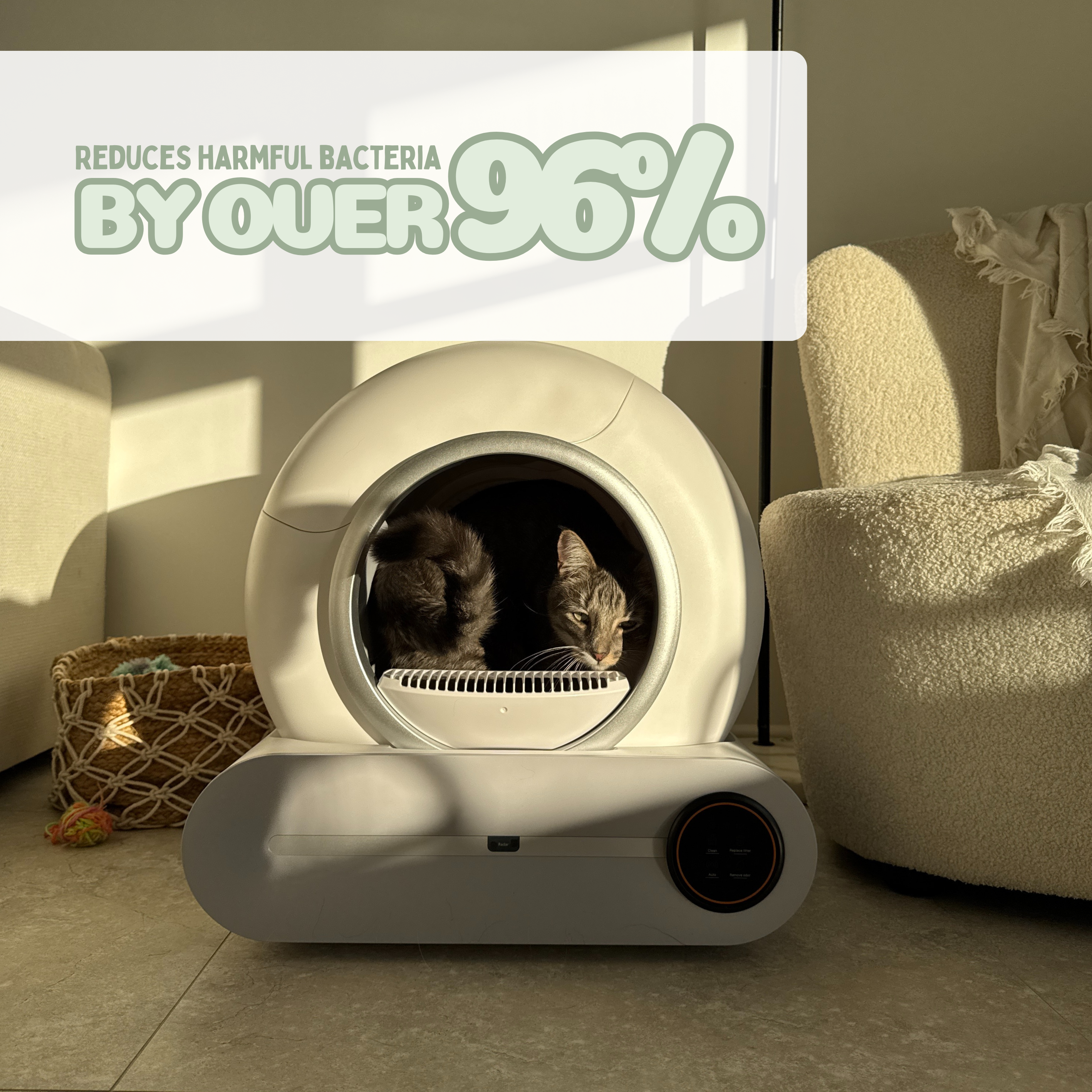 Purr-Pod™ Smart Litter Box
