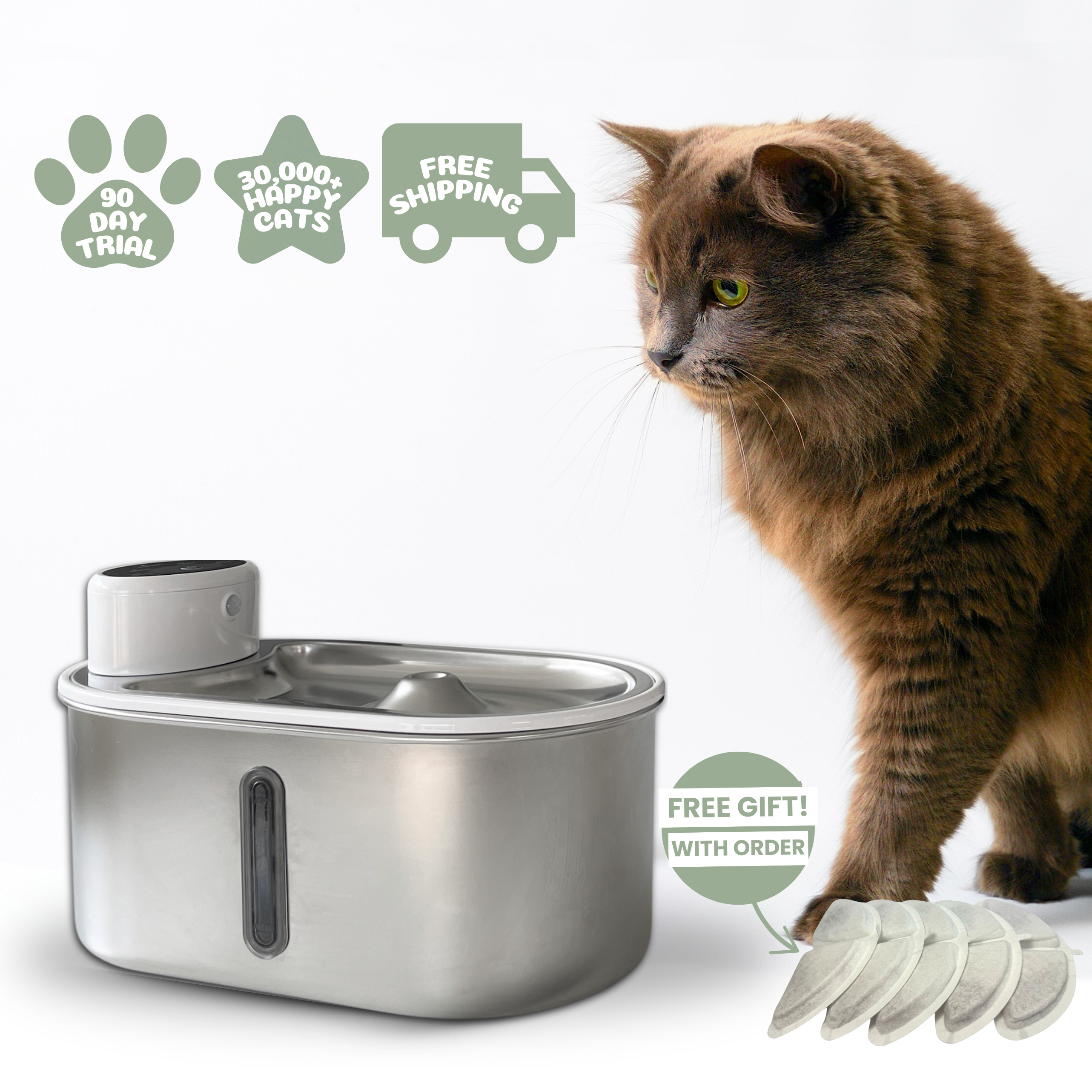 Purr-Flow™ Water Fountain